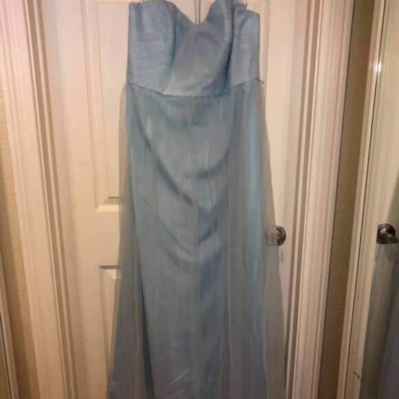 David's Bridal Strapless Dress - Picture 4 of 5